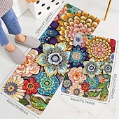 cheap Rugs &amp; Mats &amp; Carpets-Sunflower Series Long Kitchen Mat - Non-Slip, Stain-Resistant, Absorbent Rug for Entryway &amp; Home Use