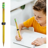 abordables Fournitures pour la maison-Stylo de décompression d&#039;écrou, crayon fileté, crayon en bois fileté avec écrou rotatif, parfait pour l&#039;école, le bureau, la maison, cadeau d&#039;anniversaire