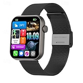 abordables Relojes inteligentes-iMosi HW92 Reloj inteligente 1.9 pulgada Smartwatch Reloj elegante Bluetooth Podómetro Recordatorio de Llamadas Seguimiento del Sueño Compatible con Android iOS Mujer Hombre Llamadas con Manos Libres