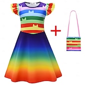 cheap Girls&#039; Costumes-Gabby&#039;s Dollhouse Pandy Paws Cakey Dress Bag Adventure Movie Cosplay Movie Cosplay for Girls&#039; Kid&#039;s Halloween Carnival World Book Day Performance Educational Dress Up School Event Dress Up