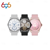 billige Smartarmbånd-V36 Smartklokke 1.5 tommers Smart armbånd Smartwatch blåtann Skritteller Samtalepåminnelse Aktivitetsmonitor Kompatibel med Android iOS Dame Lang ventetid Vanntett Mediakontroll IP65 22mm Urkasse