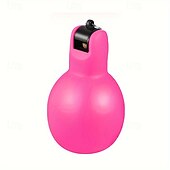 abordables Equipo de Camping-1 silbato de mano de PVC duradero y fuerte.&amp;amp;Sonido claro para entrenadores, profesores y árbitros. Ideal para Halloween, Día de los Inocentes, Día del Maestro y Día del Padre. Uso versátil en