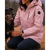 olcso Vízálló kabátok-Férfi Női Uniszex Softshell dzseki Planinarska jakna Külső Termikus Vízálló Szélbiztos Meleg Túrafelszerelések Túraruházat Tél Ősz Zakó Halászat Kempingezés / Túrázás / Barlangászat Futás Tömör szín