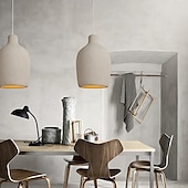 tanie Światła wiszące-Lampa wisząca wabi sabi w stylu orientalnym, wysokość 51 cm, ciepłe białe światło, e26 e27, regulowany łańcuszek