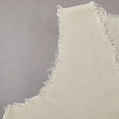 رخيصةأون تي شيرتات قطن ولين-رجالي قميص كتان كنزة سترة قميص داخلي بدون كم V رقبة الصيف سهل موضة بوهيميان كلاسيكي شارع فضفاض الرياضة البيج تي شيرت للرجال