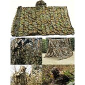 economico Attrezzatura da Campeggio-Mantello mimetico 3D con foglia d&#039;acero, design taglia unica, cappuccio in rete, perfetto per attività all&#039;aperto, birdwatching, caccia, giochi stealth