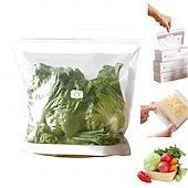 ieftine Depozitare de Bucătărie-Pungi de depozitare reutilizabile din folie de aluminiu pentru păstrarea prospețimii, de calitate alimentară, pentru fructe, legume, frigider, bucătărie &amp;depozitare în supermarketuri