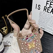 رخيصةأون جراب سامسونج-هاتف غطاء من أجل سامسونج جالاكسي زد فليب 7 زد فليب 6 Z Flip 5 Z Flip 4 غطاء خلفي مع الحبل بلينغ بريق لامعة ضد الصدمات فراشة مكتب  /  الأعمال الكمبيوتر الشخصي