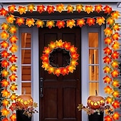 olcso Halloween fények-hálaadás juharlevél led füzérfények 10/20/40 led elemes otthoni esküvői parti kerti erkély kerítés veranda dekoráció
