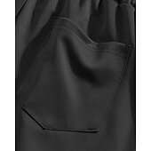 baratos Calças Desportivas-Homens Calças Esportivas Calças Calça de moletom de perna reta Bolsos Cintura elástica Com Cordão Bloco de cor Conforto Esportes Diário Moda Casual Preto Azul Micro-Elástica