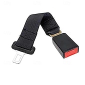 abordables Fundas de asiento para coche-Extensor de cinturón de seguridad universal para automóvil de 2 piezas con clip de hebilla, adecuado para embarazadas o personas con complexiones grandes.