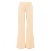 preiswerte Kleidung für lateinamerikanische Tänze-Jungen Mädchen Basic Latein Jazz Tanzhose Stretch Bootcut Hose Modern Ballroom Dancewear