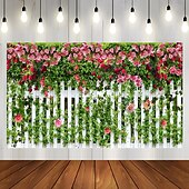 billige Divantrekk-Blomsterteppe veggteppe bohemsk blomstertrykk veggteppe til soverom, stue, dekorativ bakgrunnsduk for sovesal, strandteppe eller piknikteppe