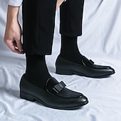 tanie Loafery-męskie mokasyny z czerwonego aksamitu z kokardą – eleganckie, wsuwane buty na przyjęcia, wesela, kolacje i bale maturalne