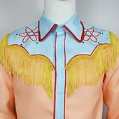 ieftine Costume pentru bărbați-Înapoi în viitor (1985) Marty McFly Bluză / Cămașă Pantaloni Costum de carnaval Costum Cosplay Film Cosplay for Bărbați Adulți Halloween Mascaradă Performanță Petrecere Comic Con