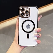 billiga iPhone-fodral-telefon fodral Till iPhone 16 Pro Max Plus iPhone 16 Plus iPhone 15 Pro Max Plus iPhone 15 14 Pro Max Plus Skal Magnet Stötsäker Akrylfiber