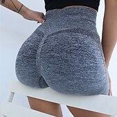رخيصةأون طماق اليوغا والجوارب-نسائي السراويل السائق تجريب السراويل بنطلون رياضي للبطن خصر عالي الصالة الرياضية الكرة الطائرة اكتشف - حل قيعان لون متغاير أصفر زهري أحمر سباندكس رياضات ألبسة رياضية ضغط
