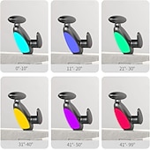 cheap Kitchen Faucets-LED Bathroom Sink Faucet, Bathroom Faucet with Removable Sprayer, 4-in-1 Modern, Single Hole Bathroom Faucet, LED Light, Fountain Tap