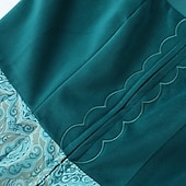 levne Dirndl-Pivo Oktoberfest Oktoberfest Šaty Dámské šaty Trachtenkleader Oktoberfest / pivo Bavorský Wiesn Louky Dámské Karneval Párty Pivní festival Tradiční Styl Tkanina Šaty Zástěra Bez halenky