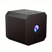 Недорогие IP-камеры для помещений-Компактная полноцветная мини-камера ночного видения с разрешением 1080p HD, магнитная установка для удобного удаленного мониторинга с помощью мобильного телефона — подходит для охраны домашнего офиса