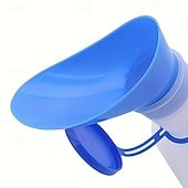 お買い得  キャンプ用品-男性用ポータブルトイレ &amp;女性用 - 広々とした漏れ防止の小便器、扱いやすいデザイン、車やRVキャンプ用の耐久性のあるプラスチック製キャンプ用トイレ &amp;屋外活動