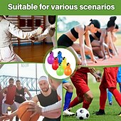 abordables Equipo de Camping-1 silbato de mano de PVC duradero y fuerte.&amp;amp;Sonido claro para entrenadores, profesores y árbitros. Ideal para Halloween, Día de los Inocentes, Día del Maestro y Día del Padre. Uso versátil en