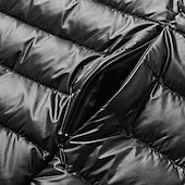 abordables Chaquetas acolchadas-Hombre Chaqueta acolchada Chaqueta de Invierno Al aire libre Térmico Templado Trajes de senderismo Ropa de senderismo Invierno Camiseta Camping / Senderismo / Espeleología Viaje Negro Borgoña Azul