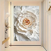 billiga Botaniska tryck-modern blommig canvastavla ramlös väggdekoration för vardagsrum och sovrum eleganta vita blommor posters