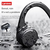 cheap Neckband Headphones-Lenovo X4 Bone Conduction Headphone Bone Conduction Headphones Bluetooth5.0 Ergonomic Design HIFI IPX5 for Apple Samsung Huawei Xiaomi MI Mobile Phone Valentine's Day Gift