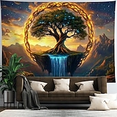 billige landskapsteppe-strand hav hengende billedvev sjø veggkunst stort billedvev veggmaleri dekor fotografi bakgrunn teppe gardin hjem soverom stue dekorasjon