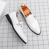 billige Loafers-herresko i skinnende gull – metalliske slip-on-sko til bryllup, kveldsgallaer og forestillinger