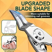 economico Cura Personale &amp; Salute-Tagliaunghie a becco d&#039;aquila, lame curve affilate per unghie spesse, tagliaunghie di precisione per unghie incarnite, strumento professionale per la cura delle unghie e la cura delle pieghe ungueali.