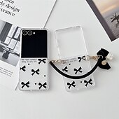 economico Cover Samsung-telefono Custodia Per Samsung Galaxy Z Flip 7 Z Flip 6 Z Flip 5 Z Flip 4 Copertura Posteriore Resistente agli urti Cuore Farfalla Fiore Floreale PC