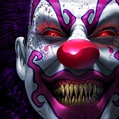 olcso Halloween pólók-Férfi Hátborzongató bohóc Bohóc Mosolygó arc Ing Gombos póló Hosszú ujj Sötét gótikus stílus Szabadság Utcai öltözék Nyár Tavasz Térfogatcsökkenés 3D nyomtatás galléros ingek Fekete