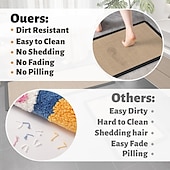 Недорогие Абсорбирующий коврик для ванной-Коврик для ванной, мягкий, из диатомита, абсорбирующий, быстросохнущий, нескользящий, коврик для туалета, коврик для душевой комнаты, прихожей, туалетной комнаты, ковер для двери