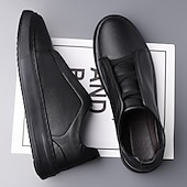 preiswerte Sneaker für Herren-weiße Freizeit-Sneaker für Herren mit braunen Akzenten bequeme Alltagsschuhe für Büro und Reisen