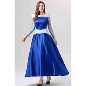 levne Dámské Kostýmy-Spící kráska Pohádka Princeznovské Popelka Šaty Cosplay kostým Plesové šaty Postavy z pohádek cosplay Filmové kostýmy for Dámské Dospělé předvečer Všech svatých Karneval Světový den knihy Výkon