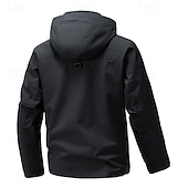 Χαμηλού Κόστους Αθλητικό Μπουφάν-Ανδρικά Αθλητικό Παλτό Jachetă de Drumeție Παρκάς Μπουφάν Windcheater Υπαίθρια Αθλήματα Causal Αδιάβροχη Opritor de Vânt Πλήρες φερμουάρ 3 σε 1 Άνοιξη Φθινόπωρο Χειμώνας Συμπαγές Χρώμα Ενεργό Αστικό