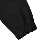 economico Carico-Per uomo Pantaloni sportivi Pantaloni da tuta Joggers Pantaloni da Tuta Cargo Tasca Elastico in vita Coulisse Semplice Comodità Sport all'Aperto Quotidiano Moda Casual Verde militare Nero