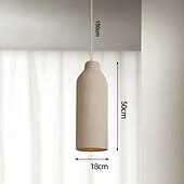tanie Światła wiszące-Lampa wisząca wabi sabi w stylu orientalnym, wysokość 51 cm, ciepłe białe światło, e26 e27, regulowany łańcuszek