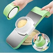 cheap Kitchen Utensils &amp; Gadgets-Multifunctional Vegetable Cutter for Kitchen Use, Potato Slicer, Shredder and Grater, Home Vegetable Slicing, Shredding and Grating Tool for Easy Food Preparation