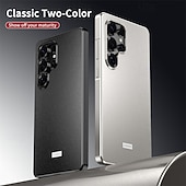 お買い得  サムスン用ケース-電話 ケース 用途 サムスンのギャラクシー バックカバー 取り外し可 磁石バックル 耐衝撃 PC メタル