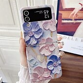 economico Cover Samsung-telefono Custodia Per Samsung Galaxy Piegatura a Z 7 Z Flip 7 Z Flip 6 Z Flip 5 Z Flip 4 Copertura Posteriore Resistente agli urti Fiore Floreale