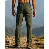 preiswerte Unterteile-Herren Wanderhosen Regenhose zum Wandern Außen Normale Passform Wasserdicht Winddicht Leicht Unterteile Tasche Schwarz Armeegrün Camping / Wandern Laufen S M L XL XXL