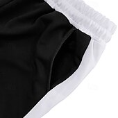 baratos Calças Desportivas-Homens Calças Esportivas Corredor Calças Calça casual Calças de Corrida Listra lateral Cintura elástica Com Cordão Tecido Conforto Comprimento total Ao ar livre Casual Diário Férias Esportes Preto