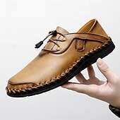 preiswerte Sneaker für Herren-Lässige Slip-On-Schuhe mit Mokassin für Herren – weiche Sohle, handgenähtes Design für Komfort beim Autofahren, Reisen und im Alltag