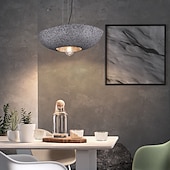 economico Luci a sospensione-Lampadario a sospensione in metallo in stile moderno, paralume per lampada a sospensione con personalità creativa, apparecchi di illuminazione per la decorazione della camera da letto e del soggiorno
