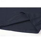  Homens Pólo Casual Esportes Aberto para a Lateral Manga Curta Esportes Lazer Tecido Multi-pack Frente do botão Verão Azul marinho + branco Marinha + Marinha Azul marinho + Preto Azul marinho