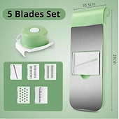 cheap Kitchen Utensils &amp; Gadgets-Multifunctional Vegetable Cutter for Kitchen Use, Potato Slicer, Shredder and Grater, Home Vegetable Slicing, Shredding and Grating Tool for Easy Food Preparation
