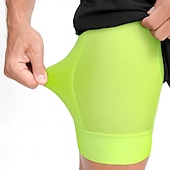 economico Pantaloncini, calzamaglie e pantaloni da uomo-Arsuxeo Per uomo Tinta unica Pantaloni da ciclismo Pantaloncini MTB Pantaloncini da ciclismo Bicicletta Shorts larghi Pantaloncini imbottiti / Fondello Vestibilità aderente Mountain Bike MTB Ciclismo